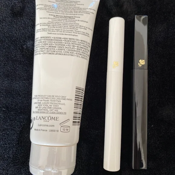 New Lancome Bundle Creme Radiance, CILS Booster XL, Definicils Defining mascara.